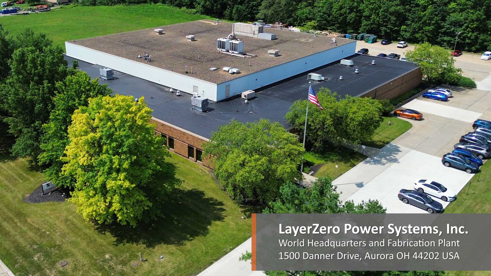 The LayerZero global corporate headquarters facility in Aurora, Ohio