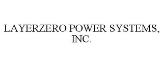 LayerZero Power Systems Trademark