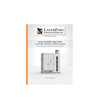 750 kVA 480 V 240/415 V ePODs PDU with SafePanel Subfeeds Brochure