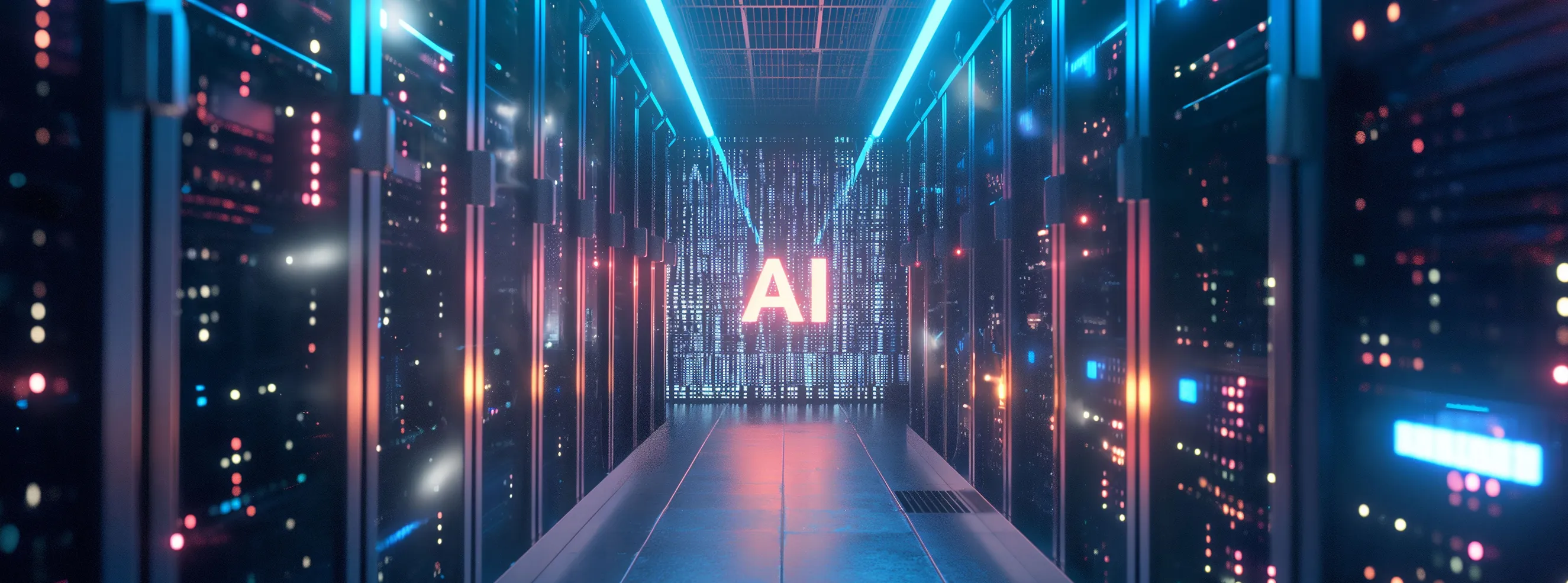 High-density AI compute racks requiring stable power distribution