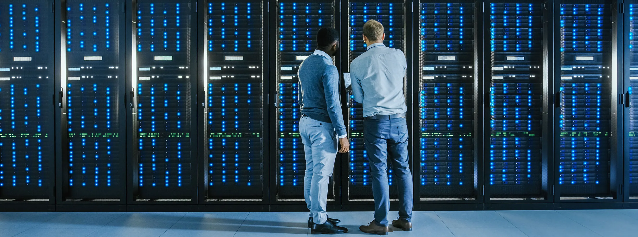 Mission-critical data center environment supported by reliable power distribution