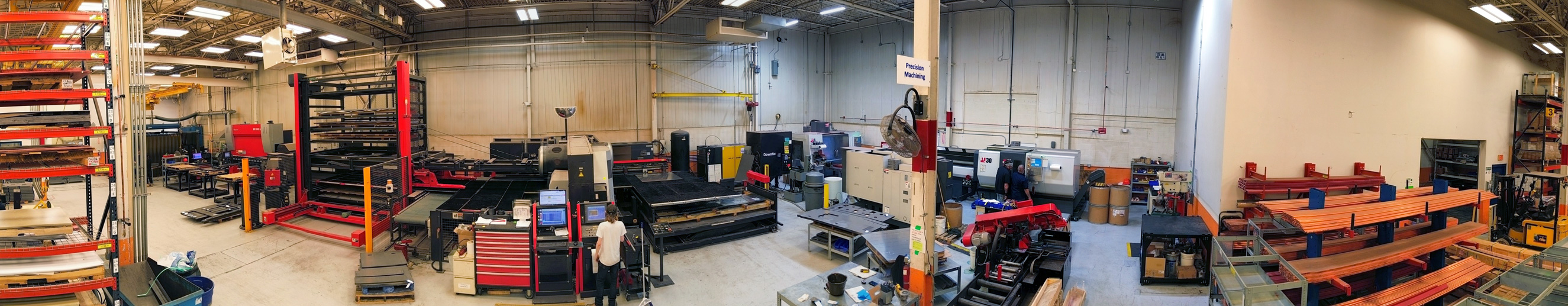 The precision machining section at LayerZero.