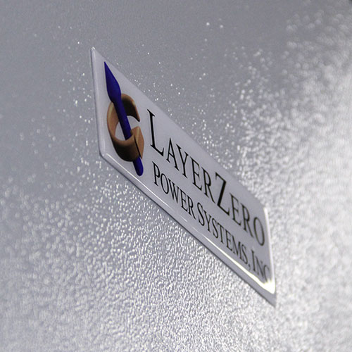 The LayerZero Logo on an ePanel-HD2