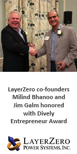 LayerZero co-founders Milind Bhanoo and Jim Galm honored with the Dively Entrepreneur Award