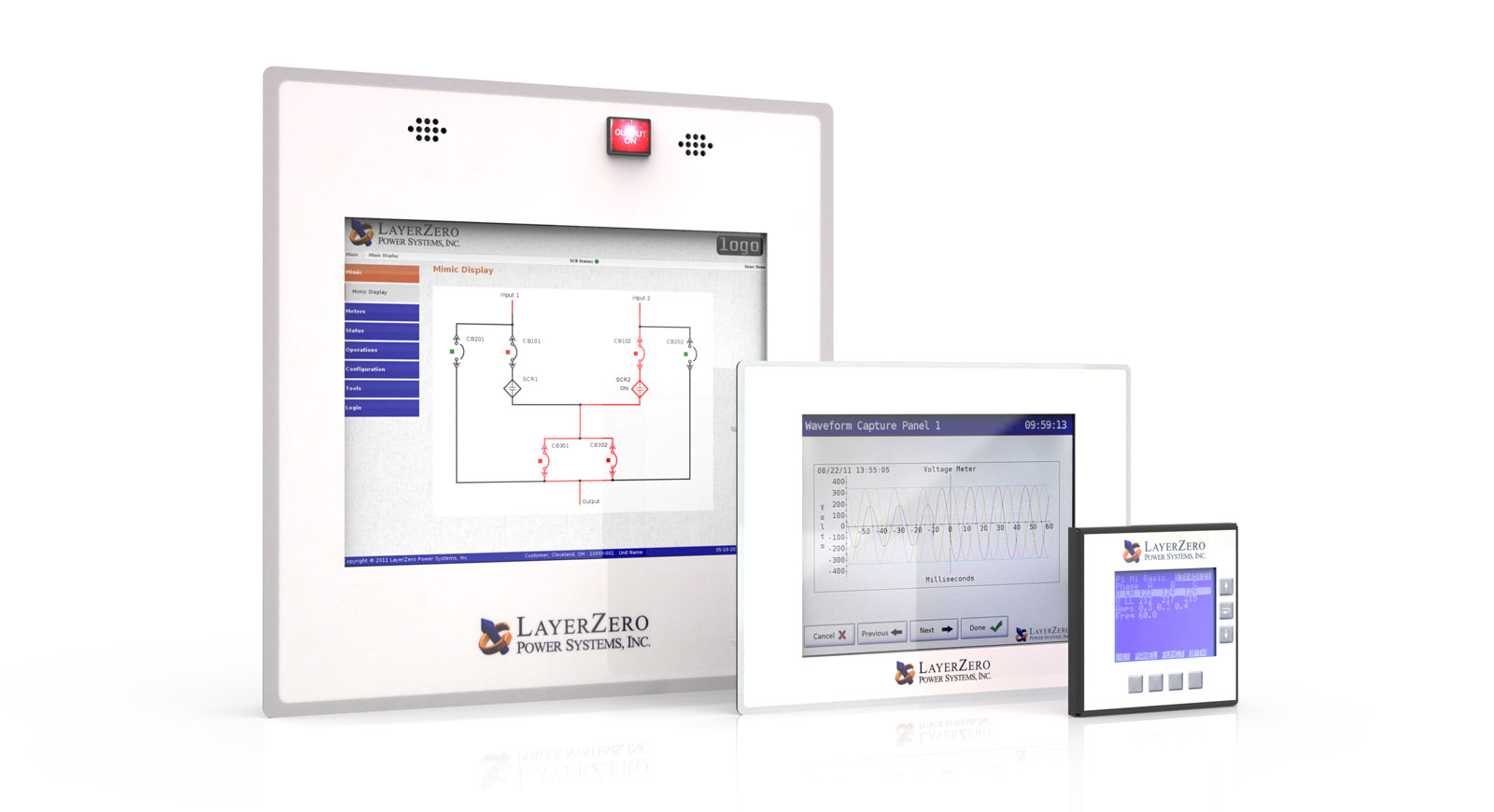 LayerZero Touch Screen Display