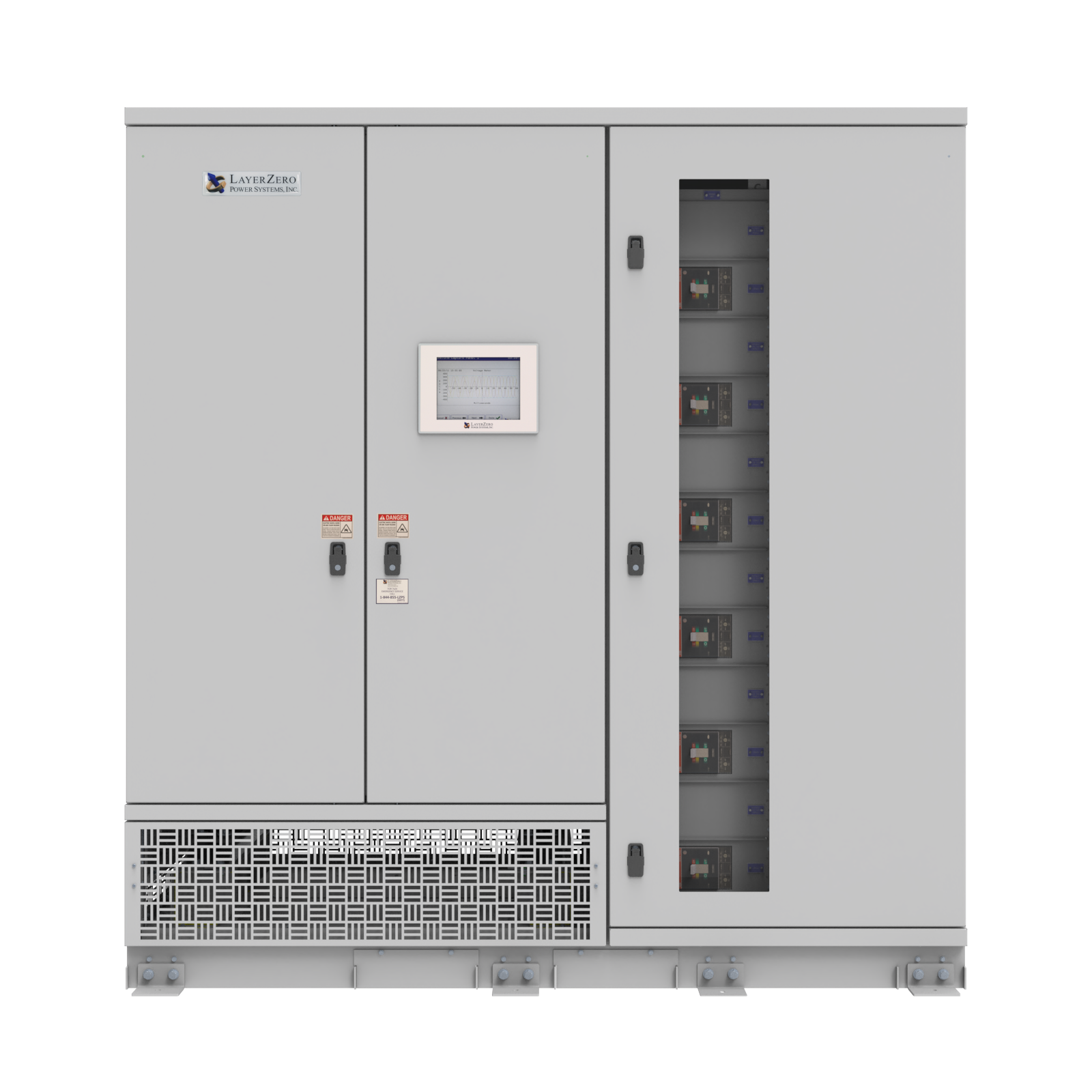 400-500 kVA 480 V 120/208 V Subfeed Power Distribution Unit PDU