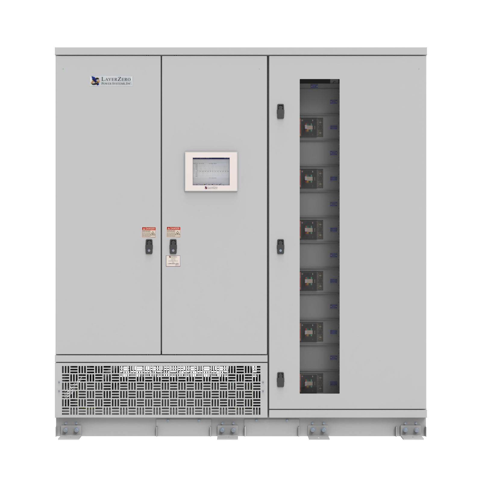 400-500 kVA 480 V 240/415 V Subfeed PDU