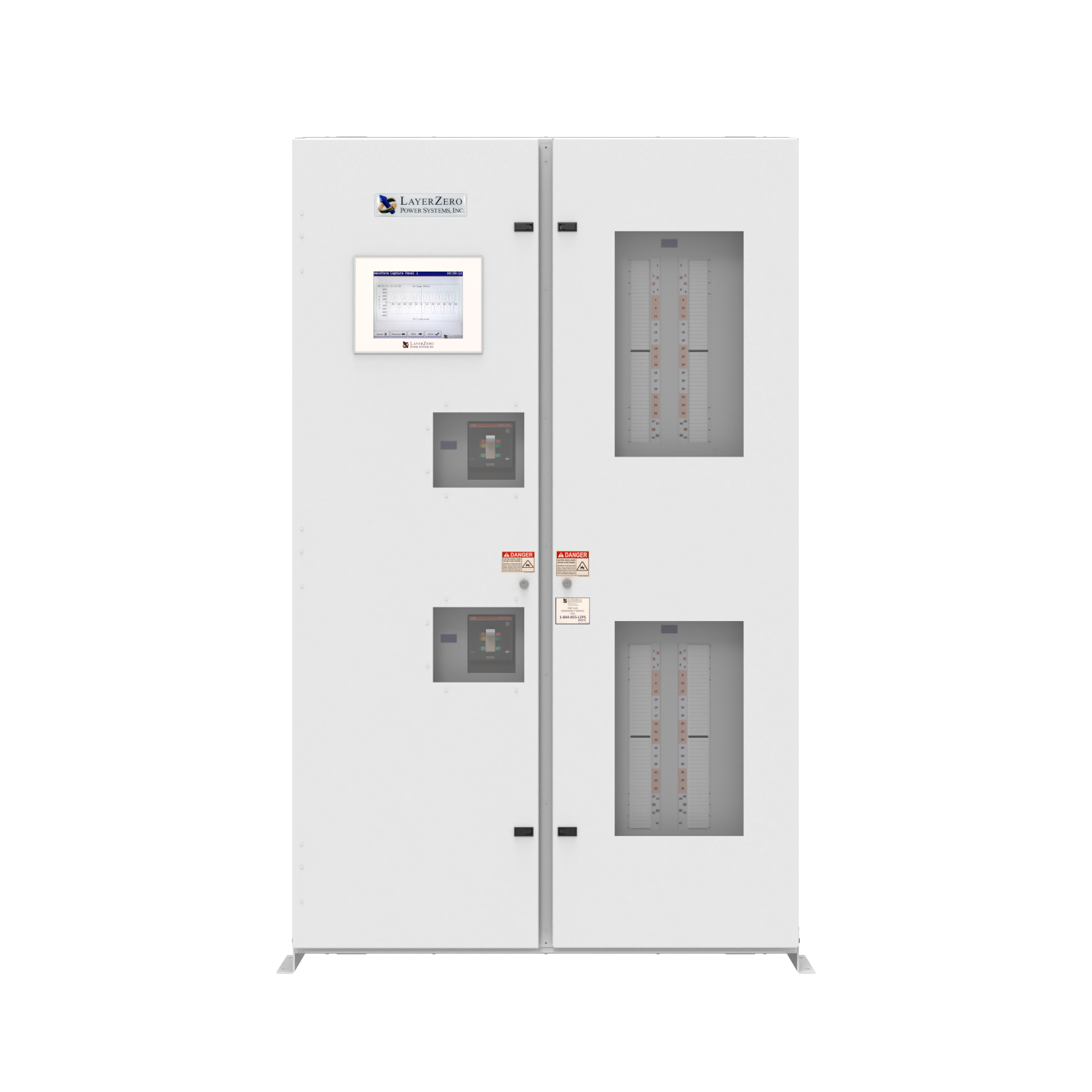 LayerZero 84-Circuit Wall-Mounted Mission-Critical Power Panel (ePanel-2)