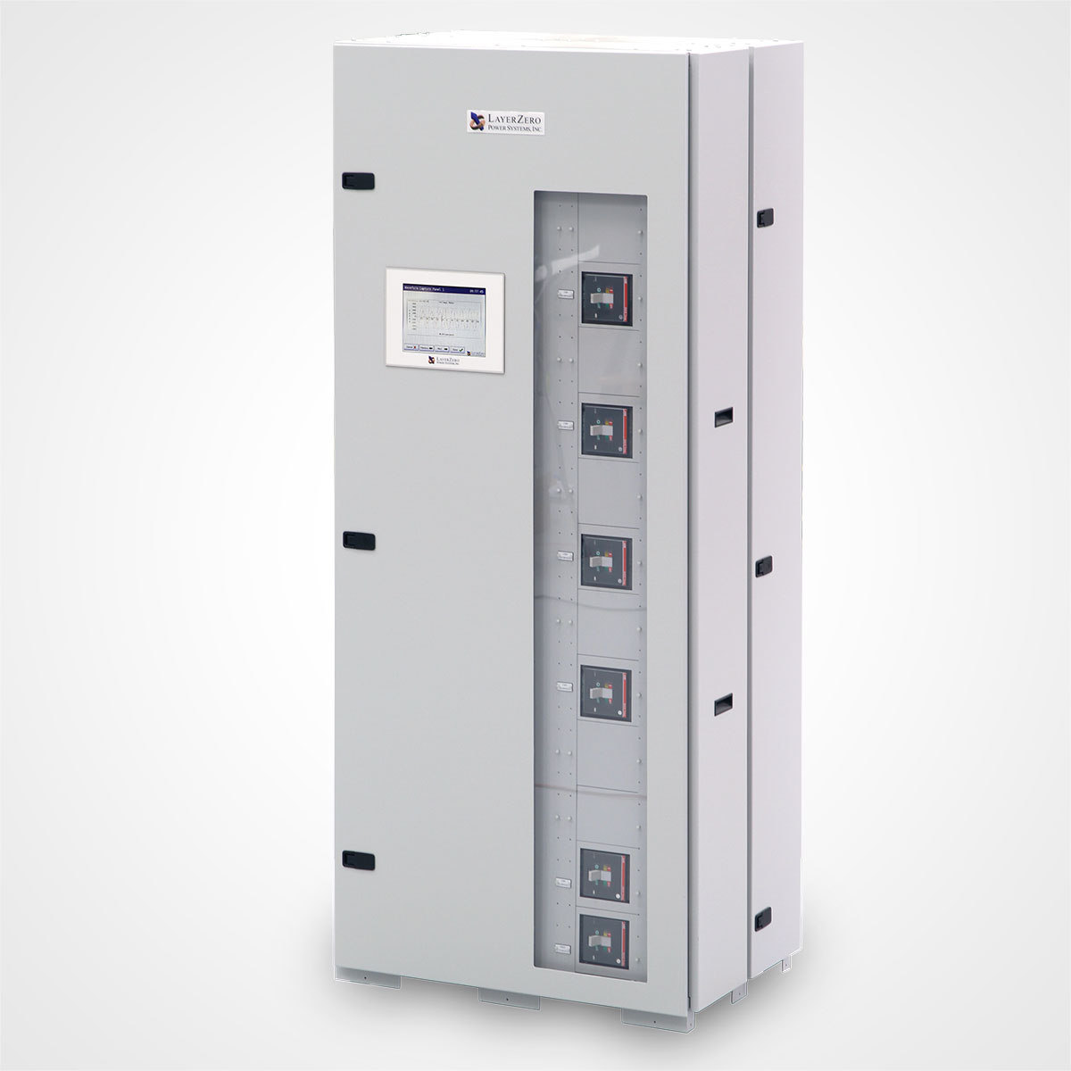 The LayerZero Series 70: eRDP-FS Remote Distribution Panel Front Angle.