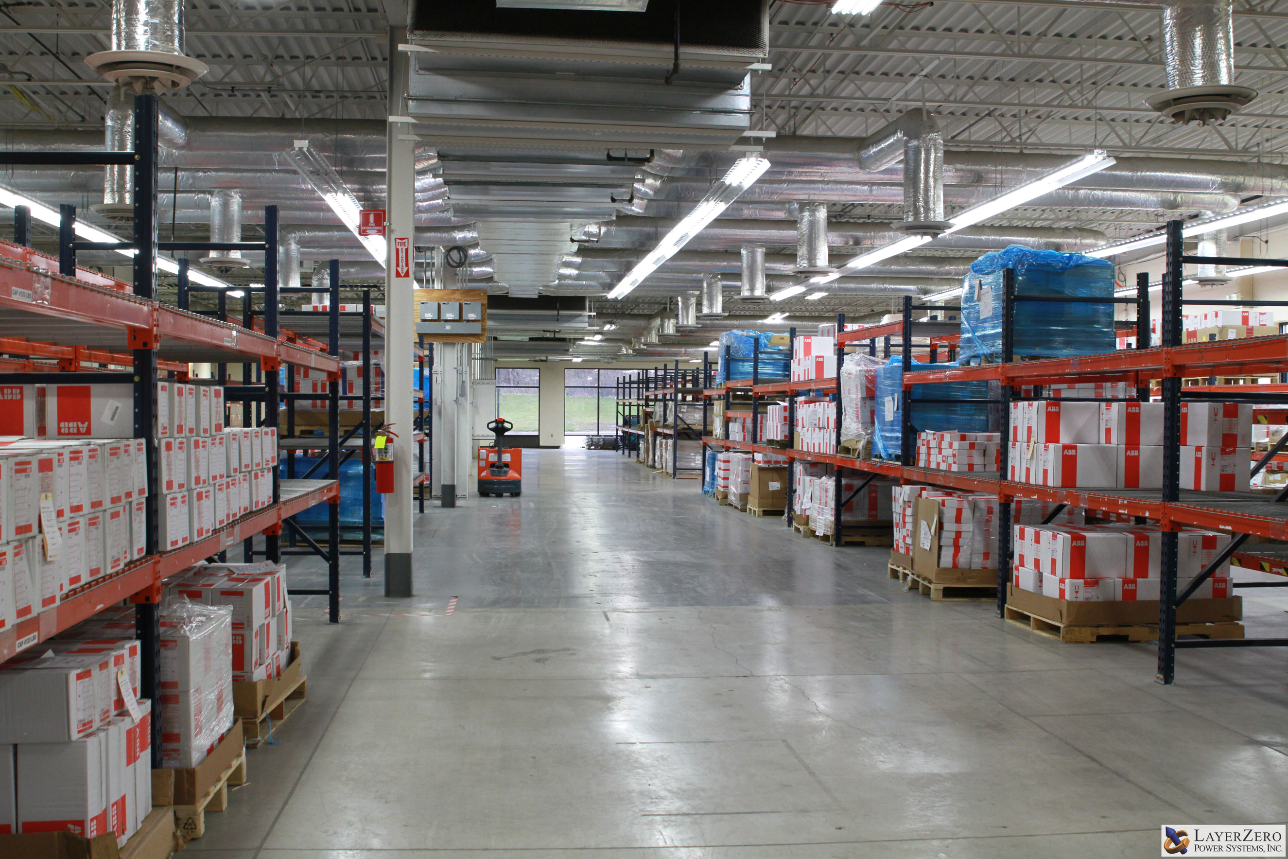 Circuit Breaker Stock Room Area at LZPS Streetsboro