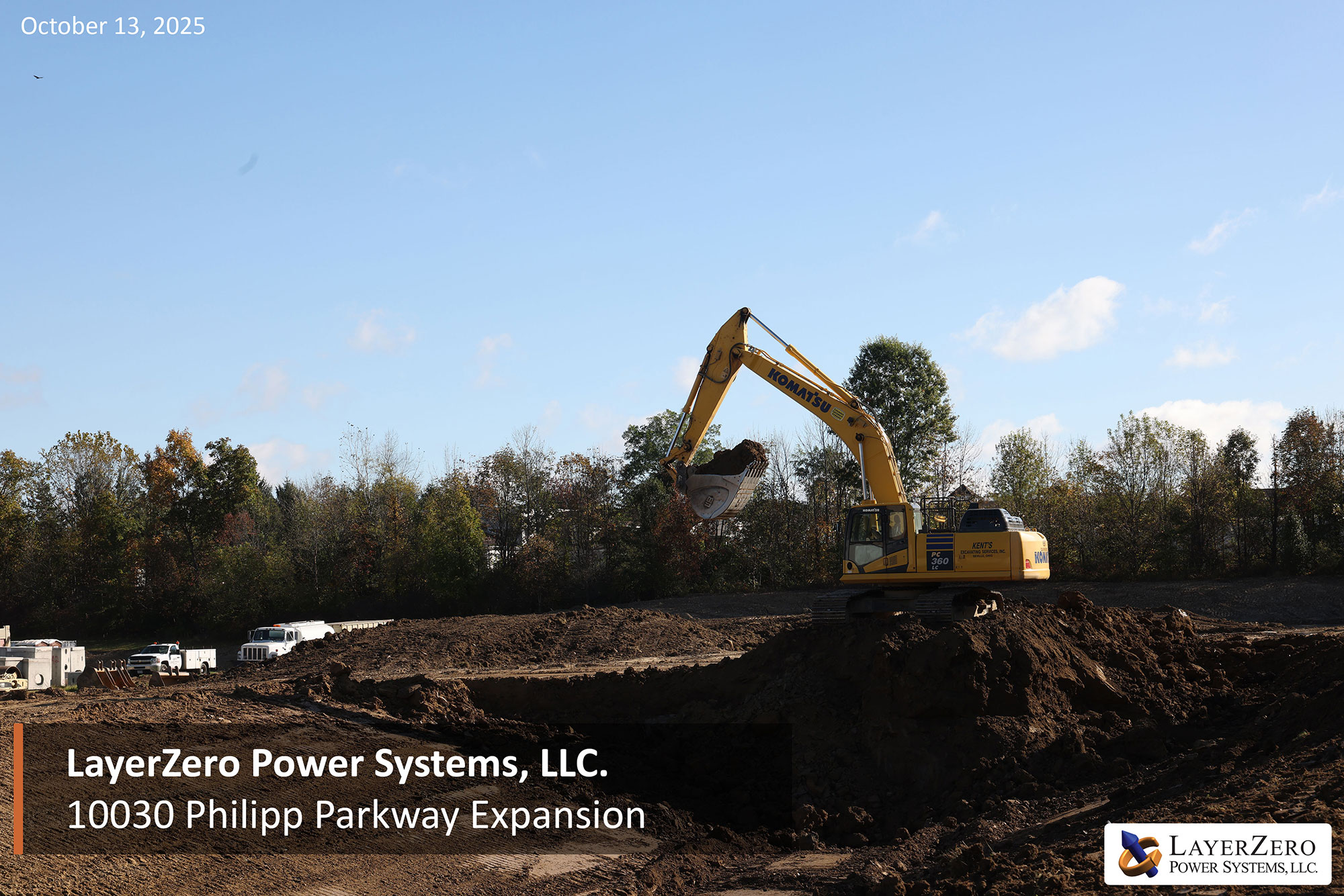 Philipp Parkway expansion progress on October 13, 2025