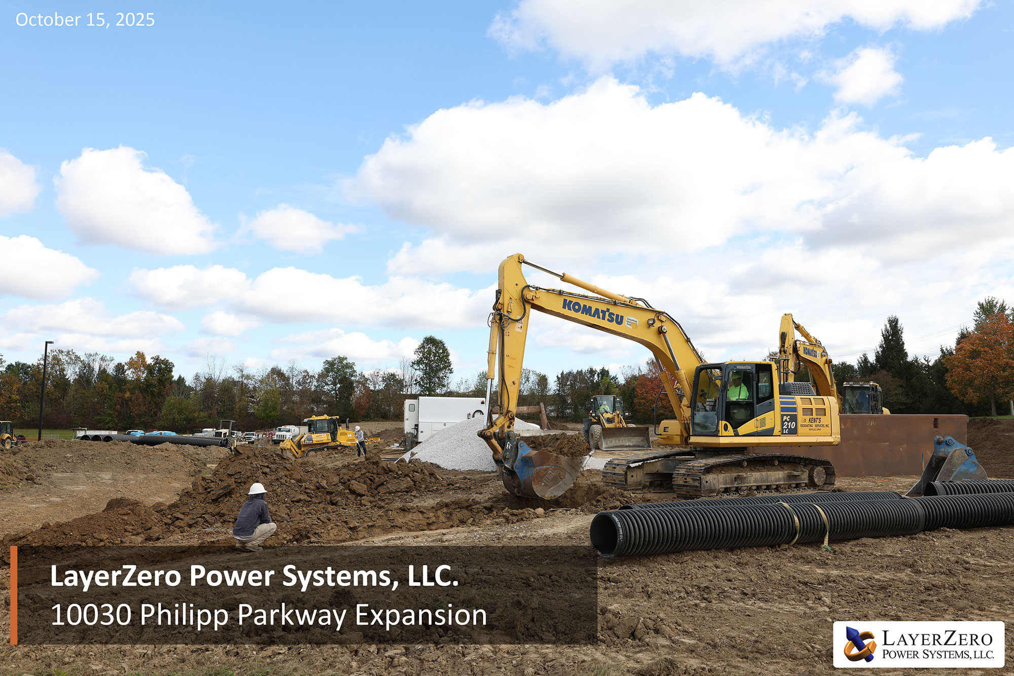 Philipp Parkway expansion progress on October 15, 2025