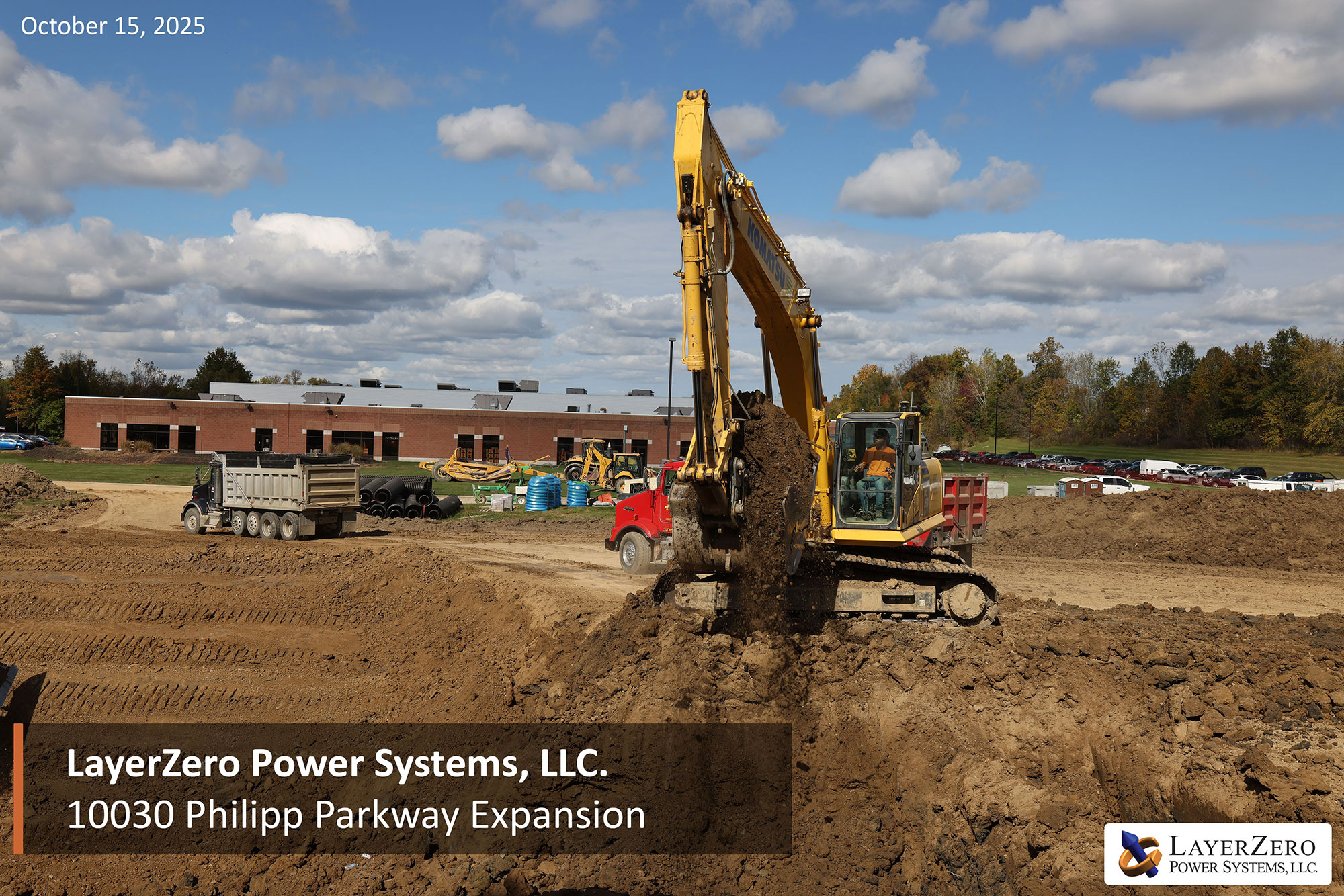 Philipp Parkway expansion progress on October 15, 2025