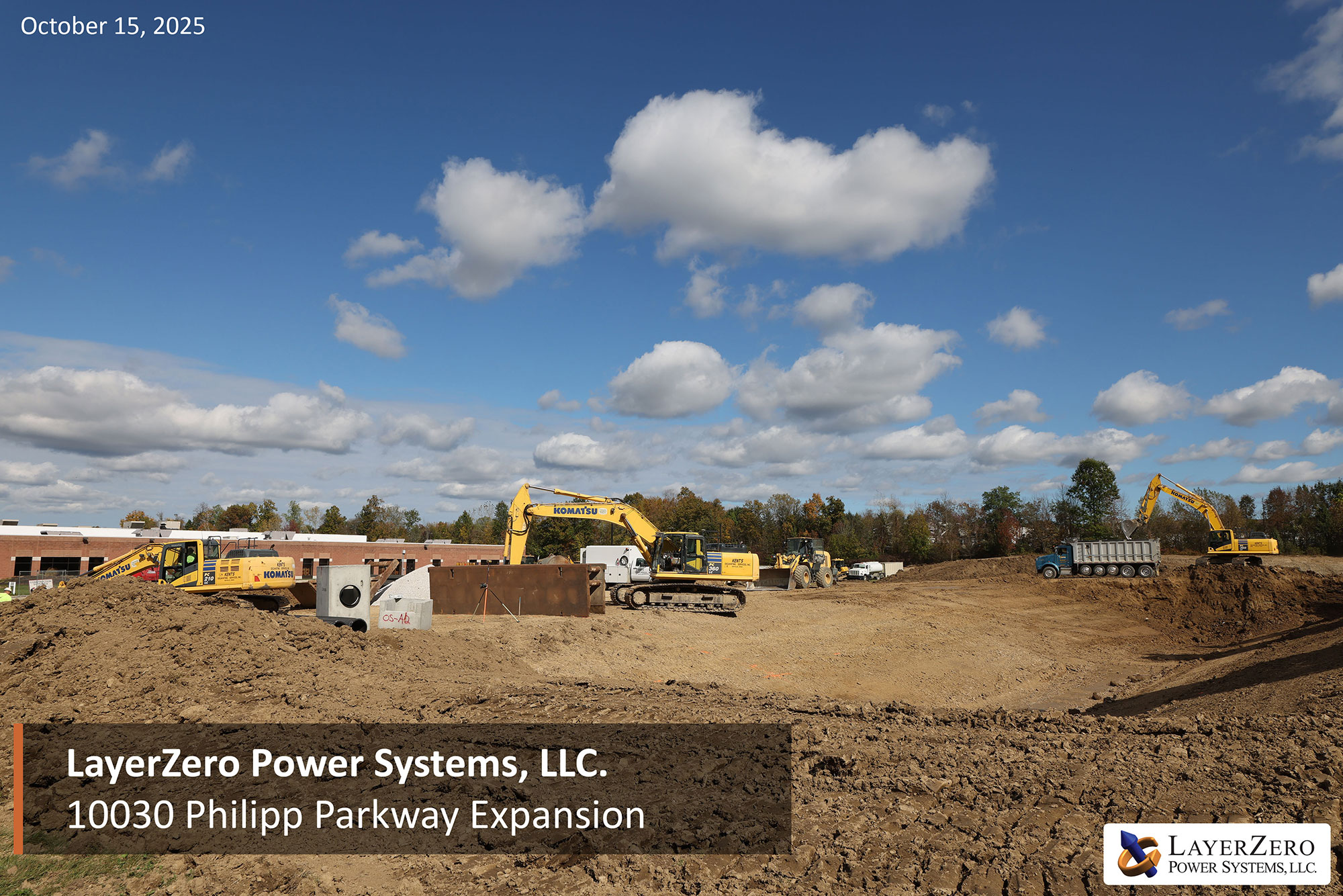 Philipp Parkway expansion progress on October 15, 2025