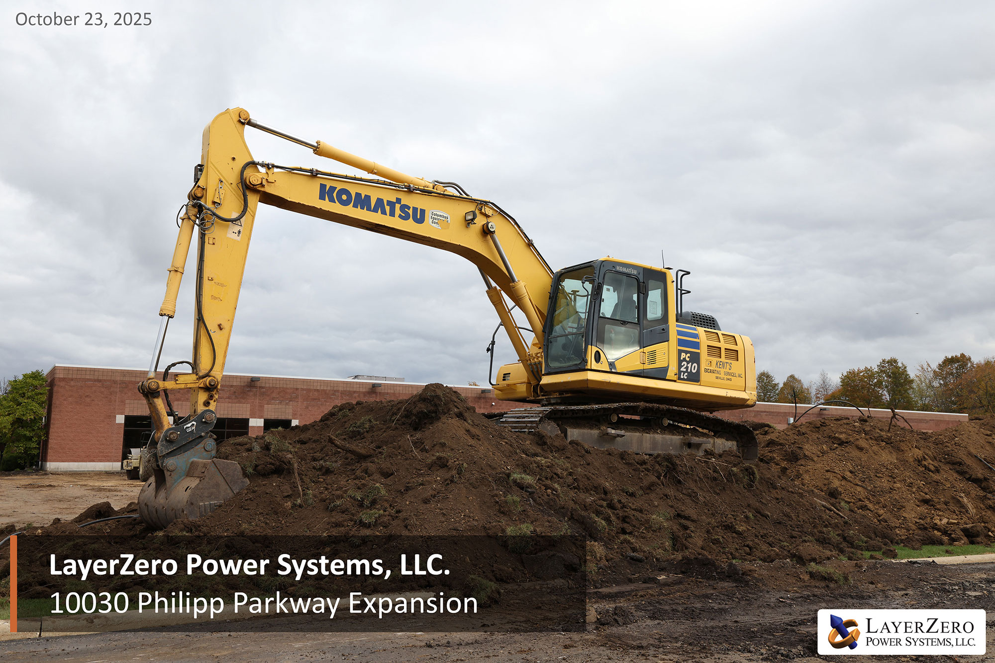 Philipp Parkway expansion progress on October 23, 2025