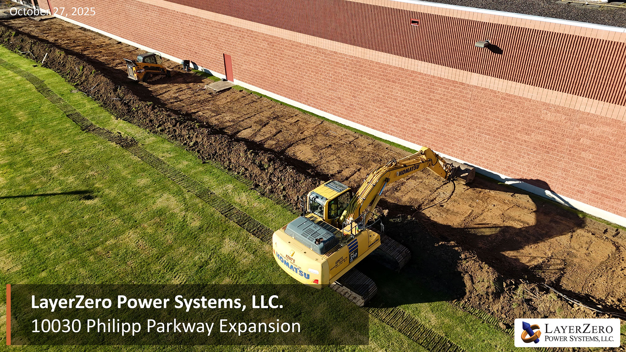 Philipp Parkway expansion progress on October 27, 2025