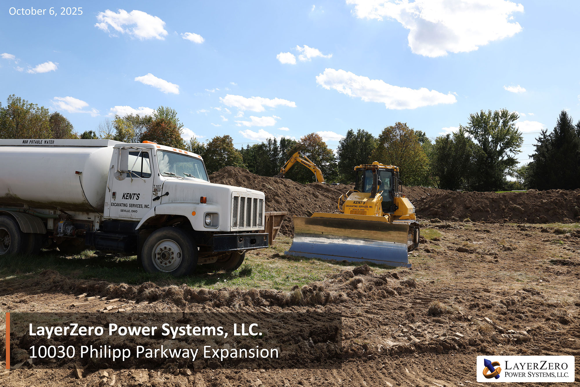 Philipp Parkway expansion progress on October 6, 2025