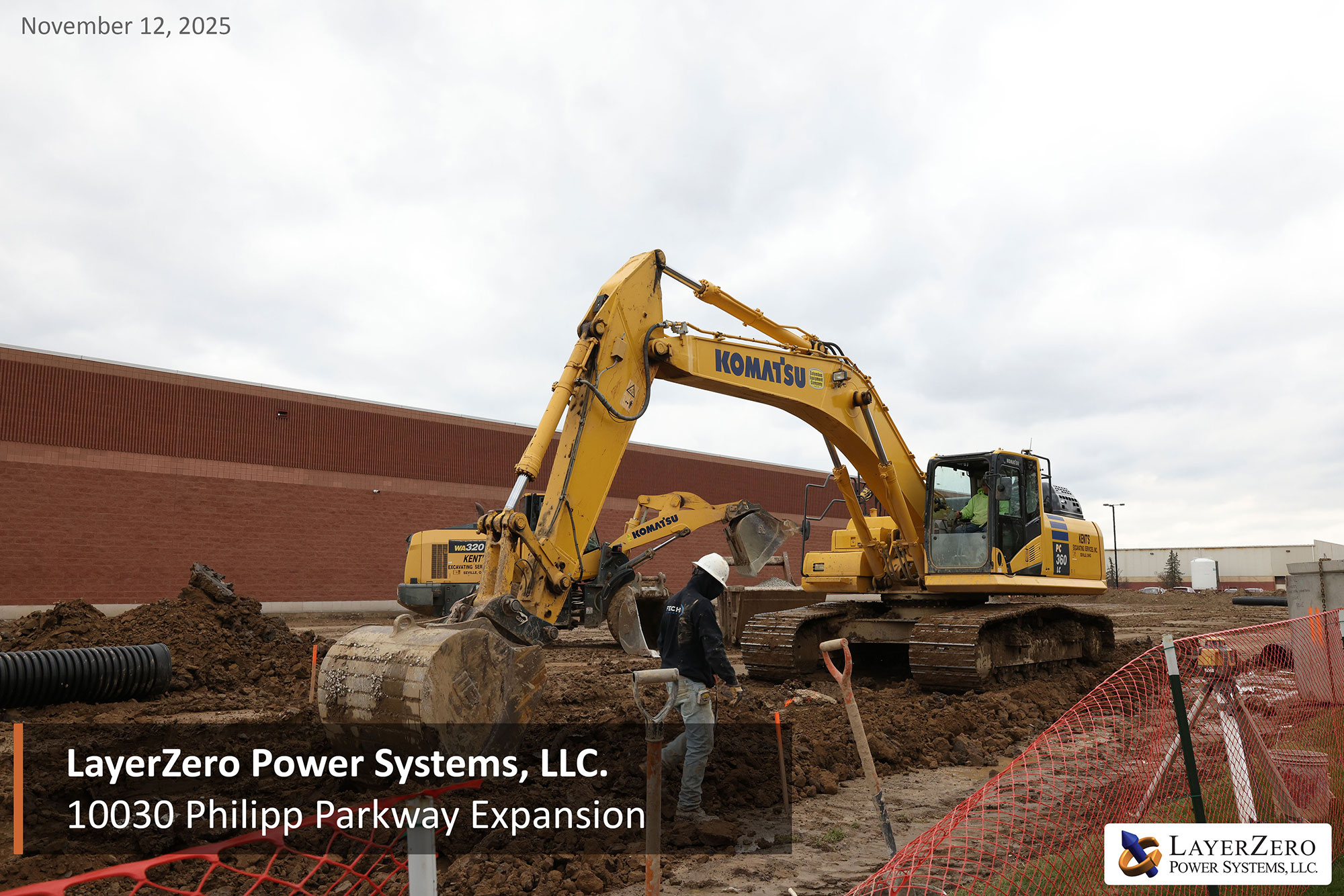 Philipp Parkway expansion progress on November 12, 2025