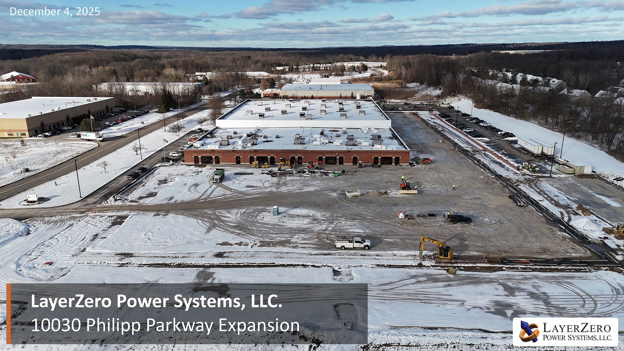 Philipp Parkway expansion progress on December 4, 2025