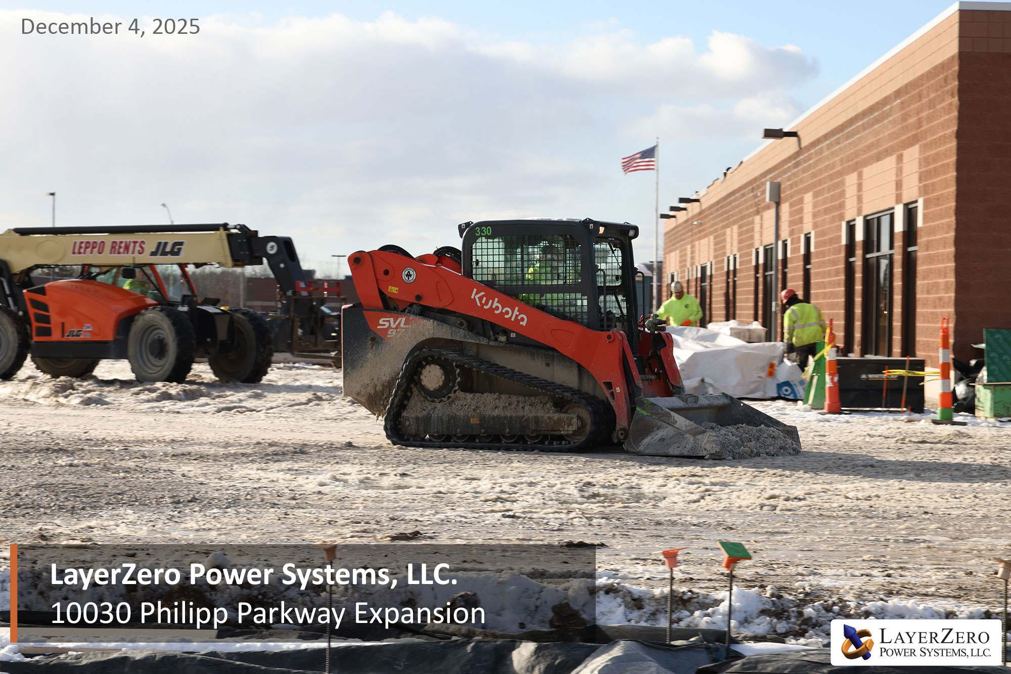 Philipp Parkway expansion progress on December 4, 2025