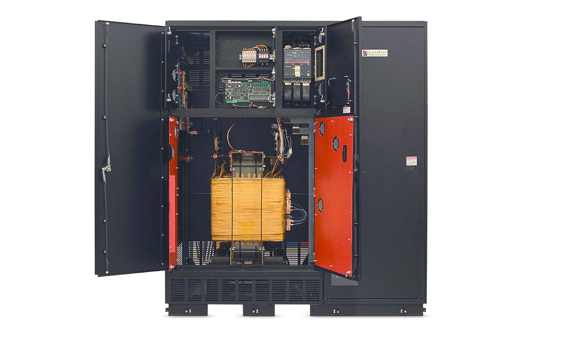 ePODs Type-X 750 kVA PDU with Dead Front Doors Open