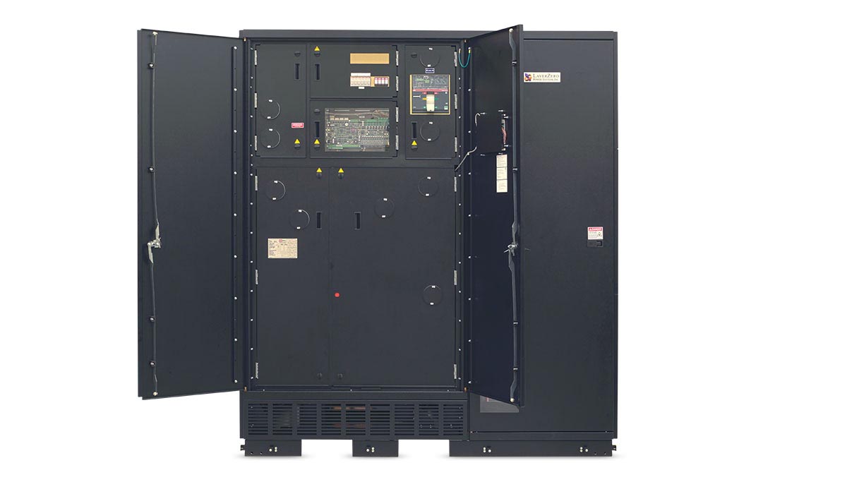 ePODs Type-X 750 kVA PDU Front with Outer Doors Open