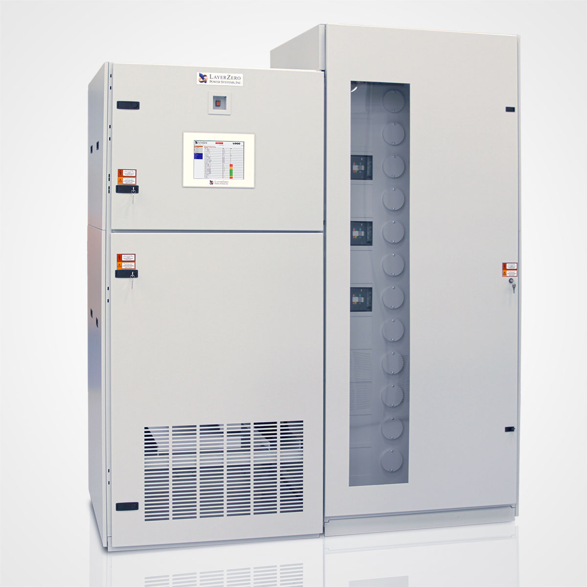 The LayerZero Series 70 ePODs: Type-X Power Distribution Unit (PDU) with Front Facing Distribution.