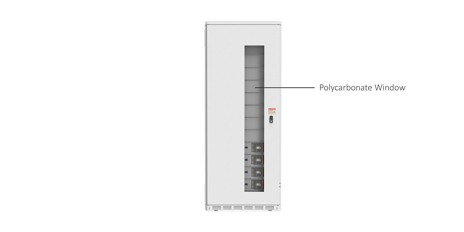 ePODs Type-X SF PDU Distribution Section Doors Closed