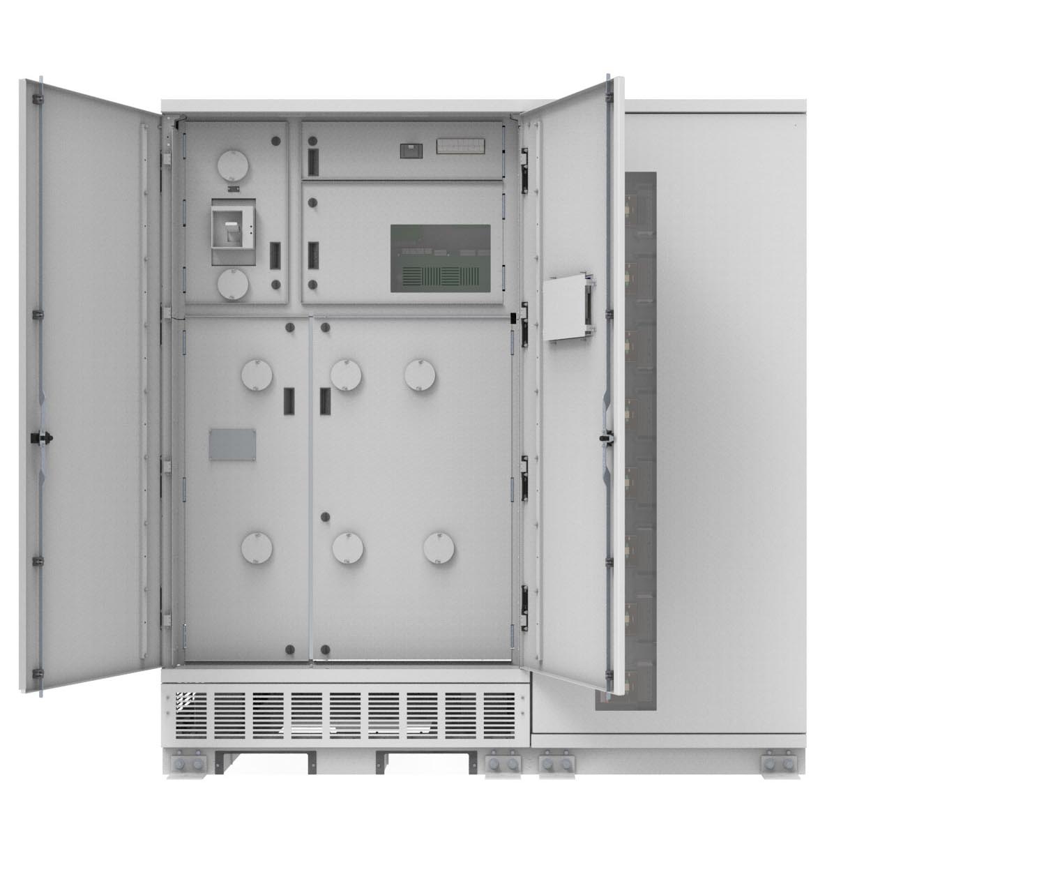 ePODs Type-X SF PDU Front with Outer Doors Open