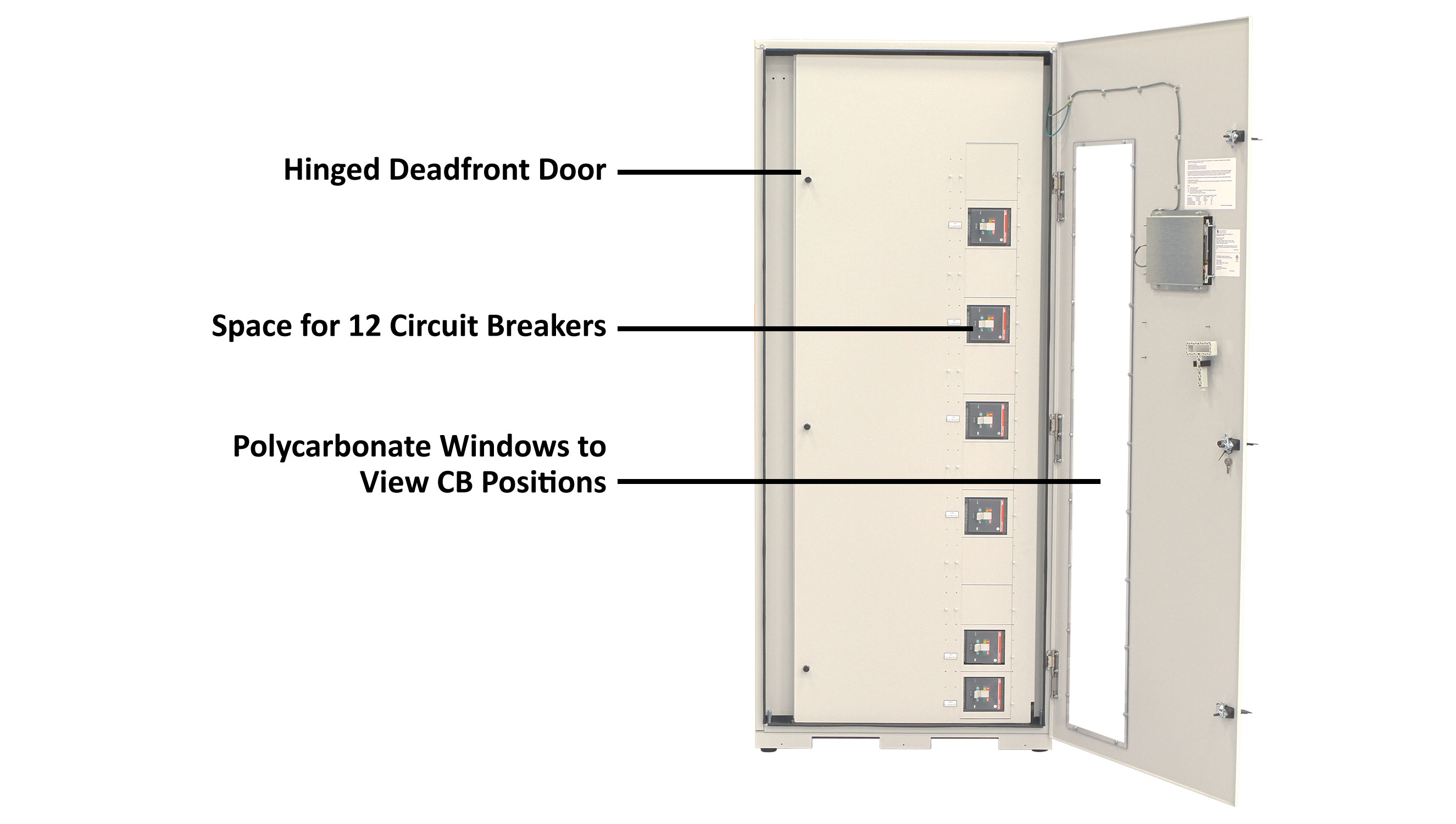 eRDP-FS Mechanical Overview, Front - Outer Door Open
