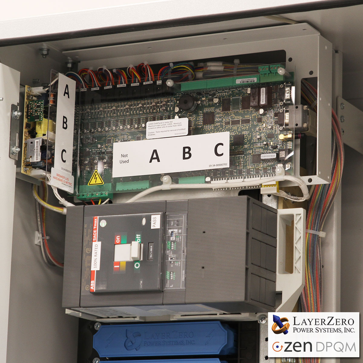 The LayerZero Series 70: eRDP Remote Distribution Panel Zen DPQM Power Quality Monitoring.