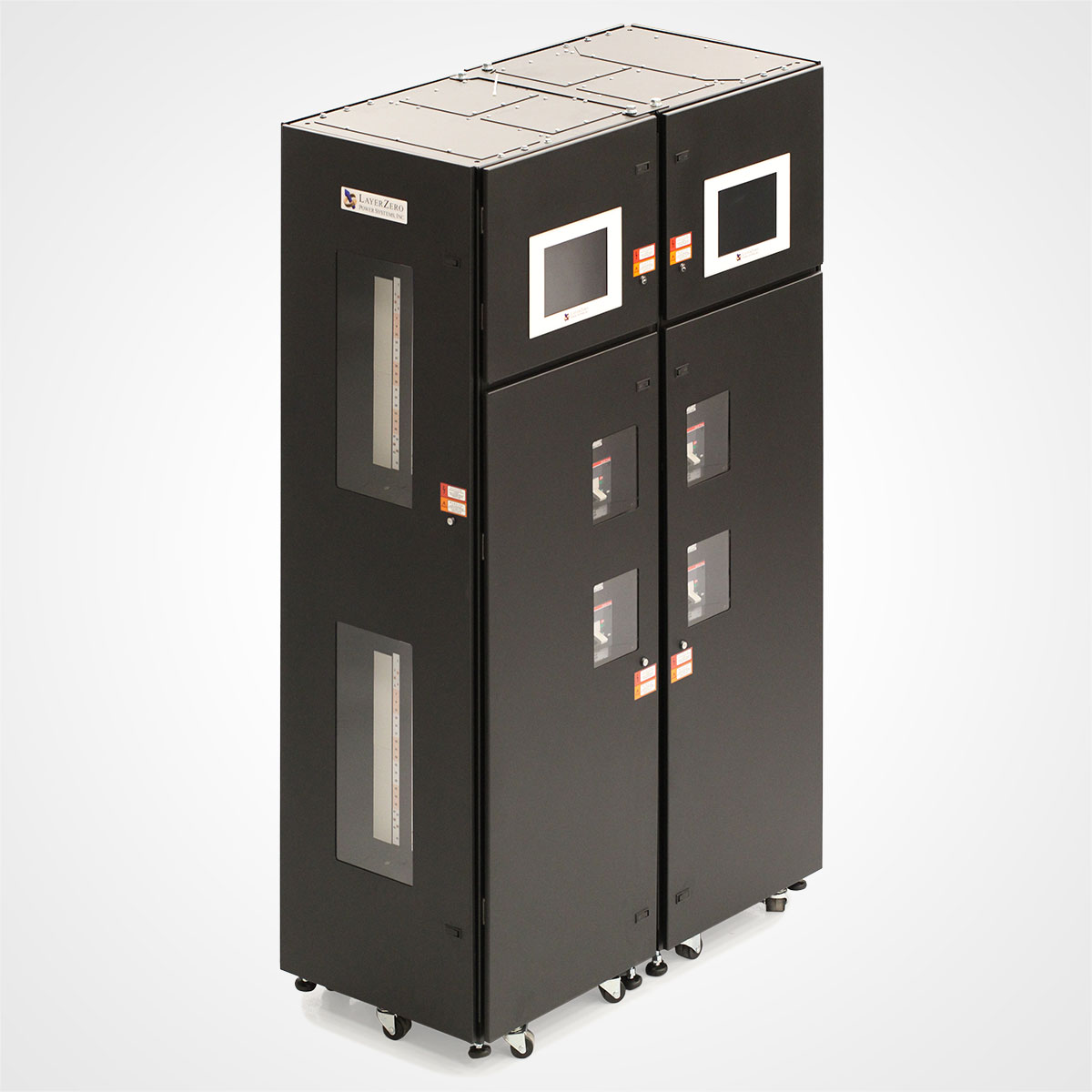 Two LayerZero Series 70: eRPP-FS Cabinets Side-By-Side.