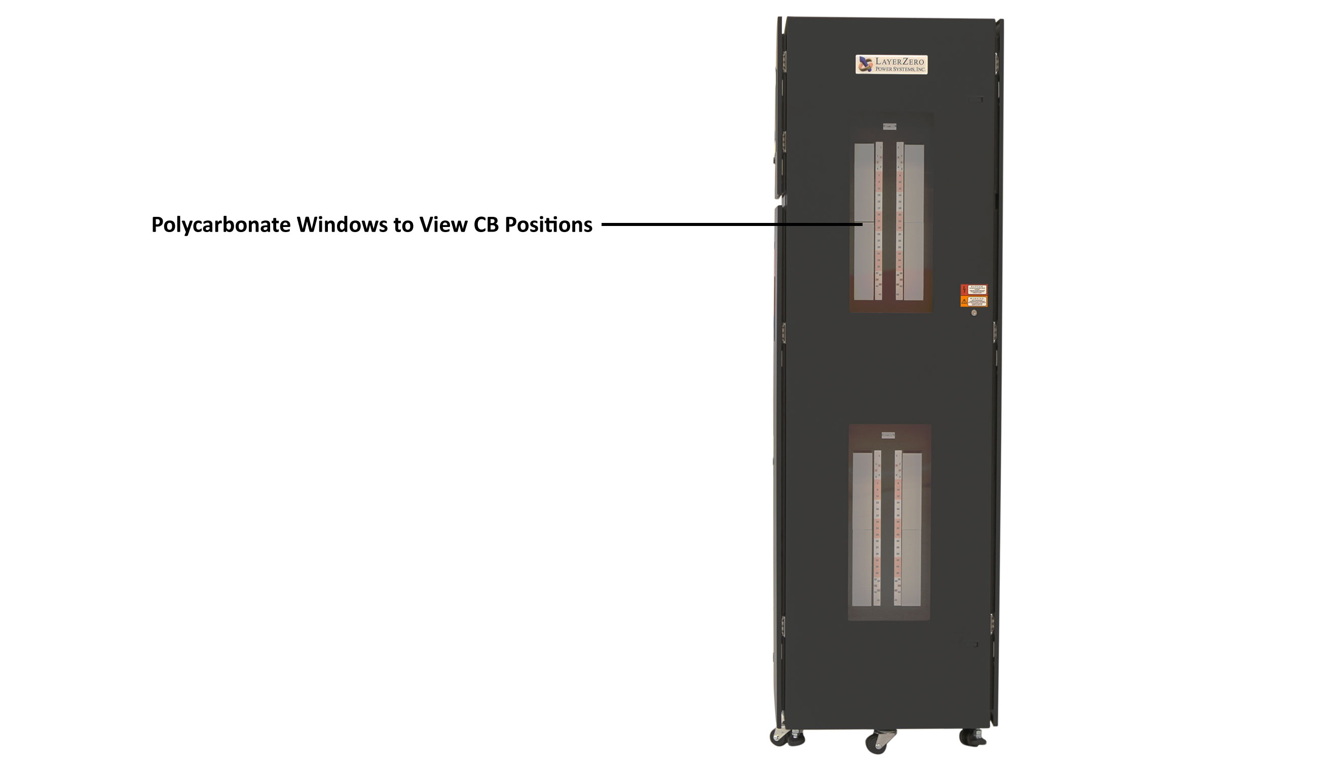 eRPP-FS Mechanical Overview, Distribution - All Doors Closed