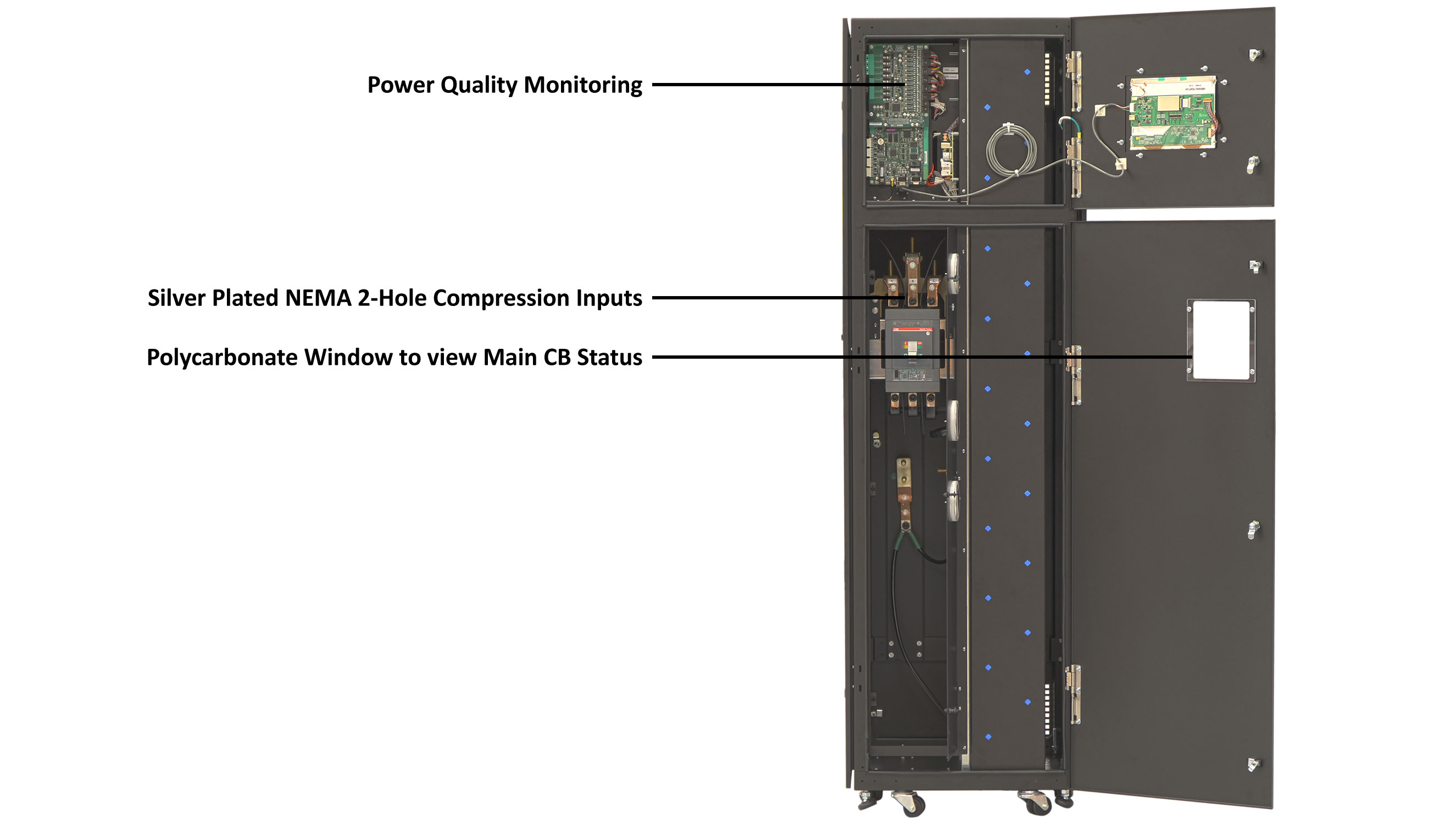 eRPP-FS Mechanical Overview, Front - All Doors Open