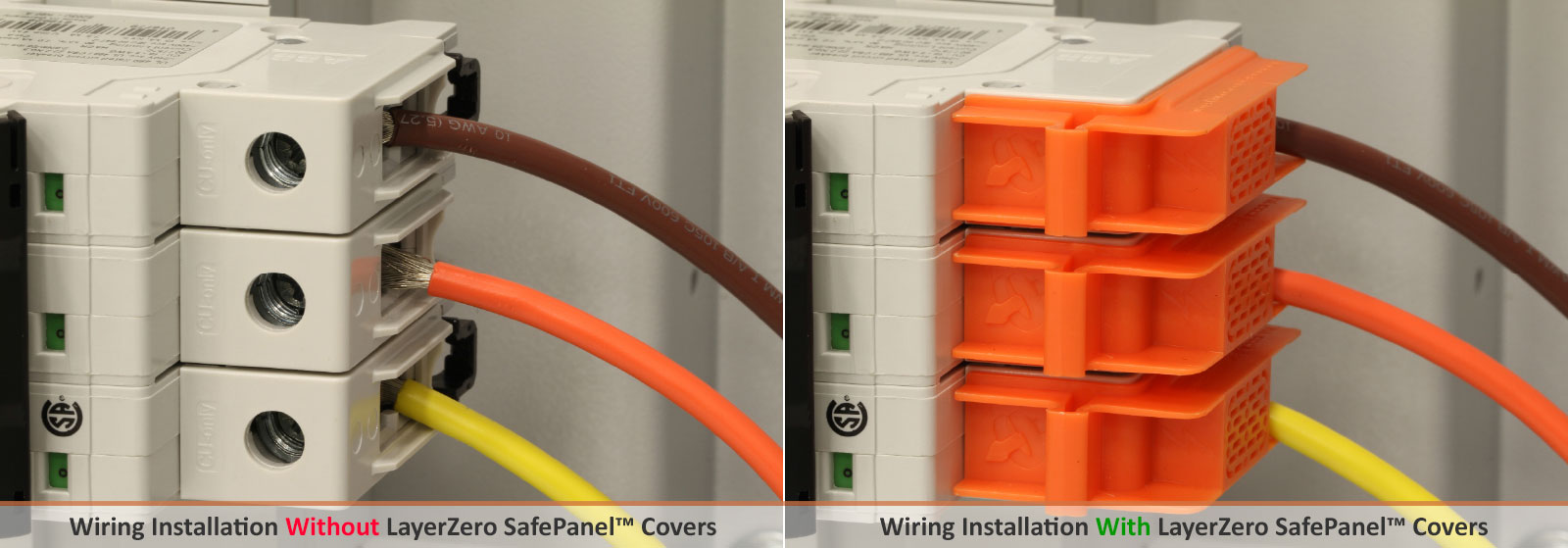 Safe Electrical Wiring with LayerZero Shrouds