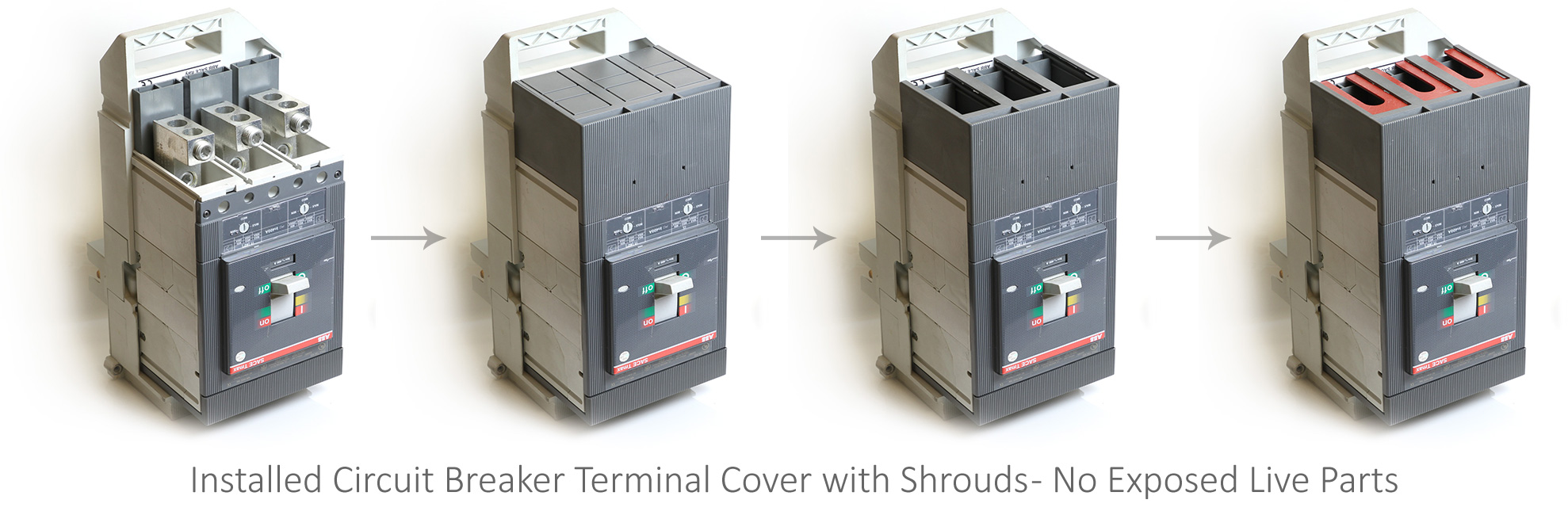 Terminal-Cover Installation Circuit Breaker