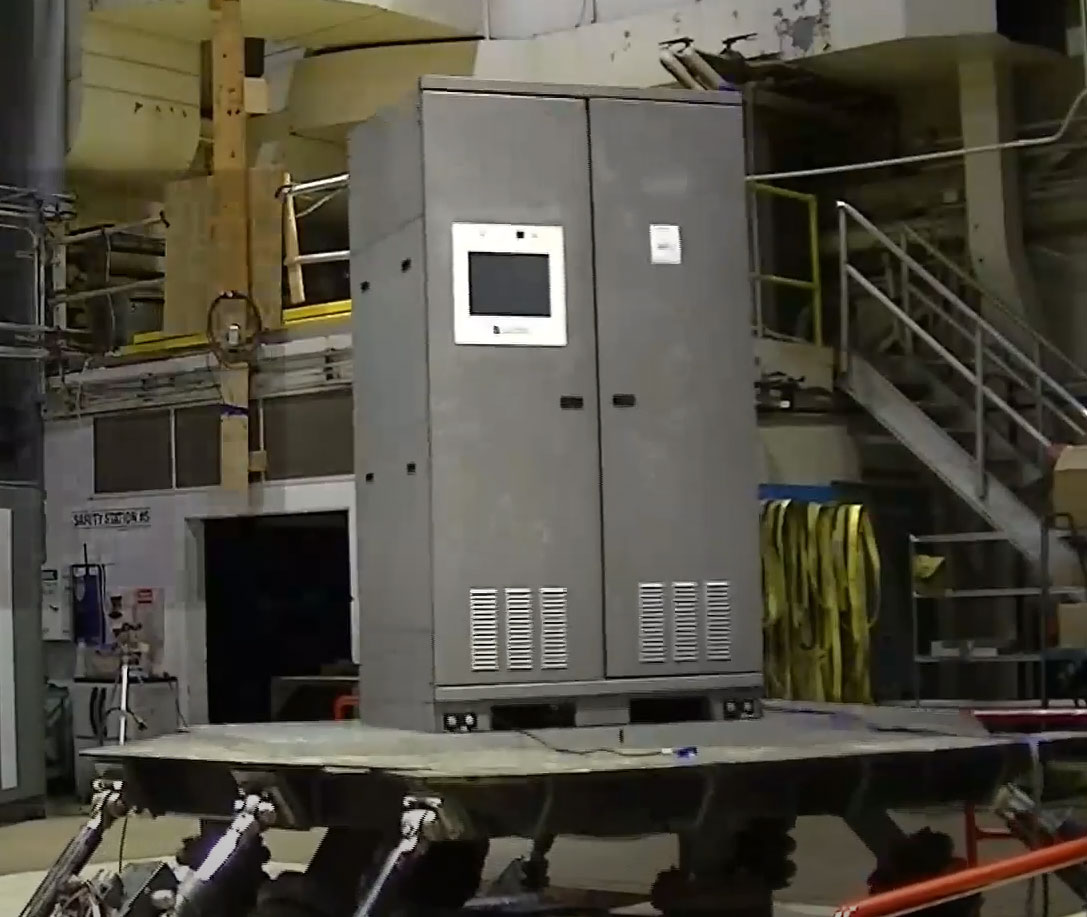 Seismic Testing a LayerZero Static Transfer Switch