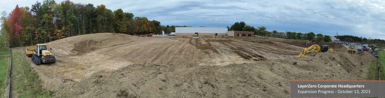 Ground Clearing Complete, Leveling the Ground