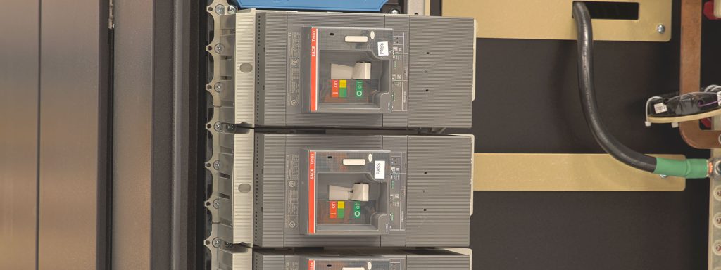 1200A LayerZero® SafePanel high-capacity breaker section for mission-critical power distribution