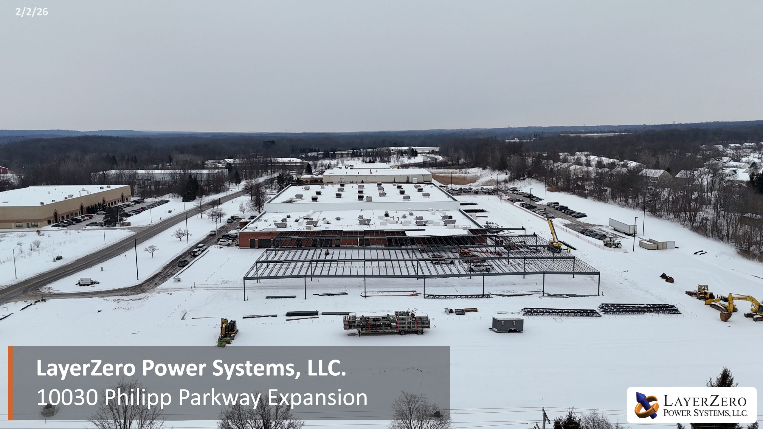 Early Structural Framework Takes Shape