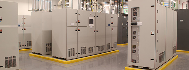 Electrical power distribution equipment supporting financial data center and trading infrastructure