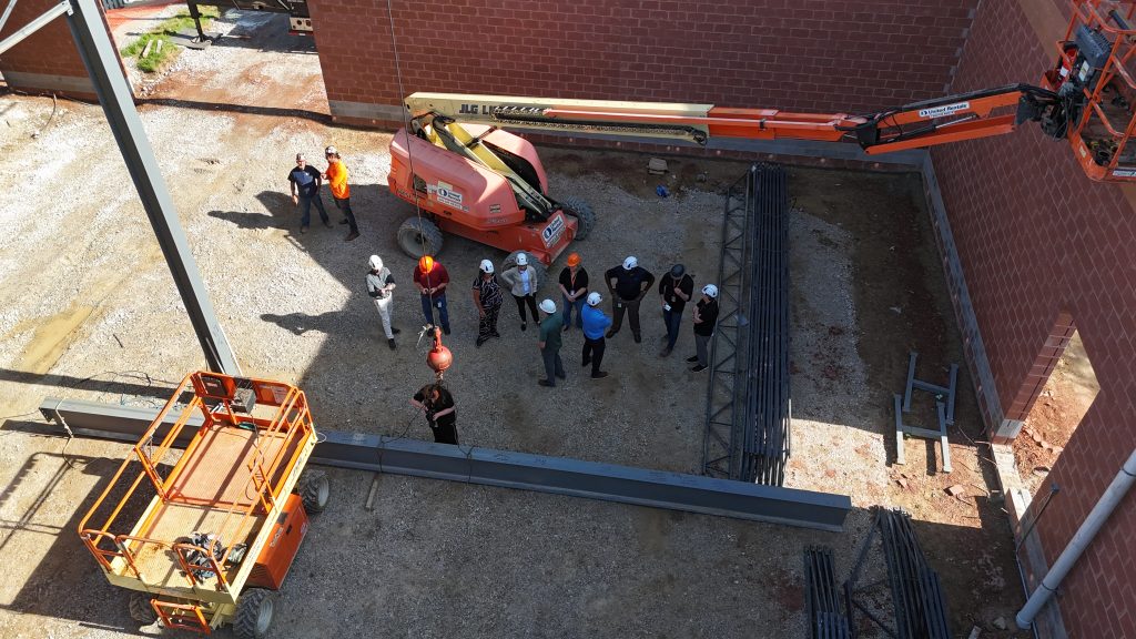 Final Structural Beam Installed at LayerZero's Philipp Parkway Expansion
