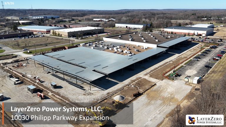 Continued Roof Decking & Rising Masonry Wall Construction