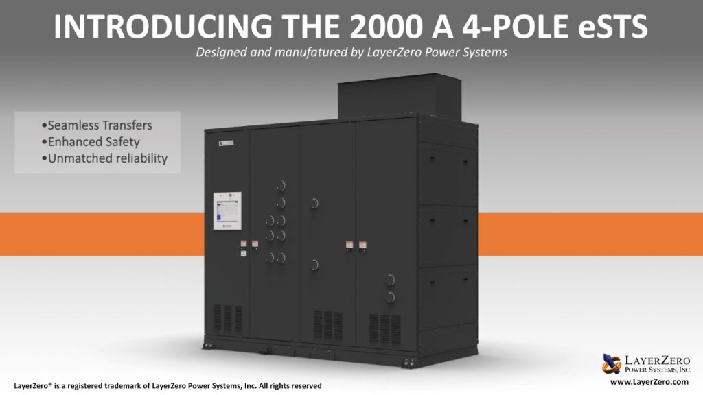 LayerZero Launches 2000 A, 4-Pole Static Transfer Switch for Mission-Critical Power Reliability