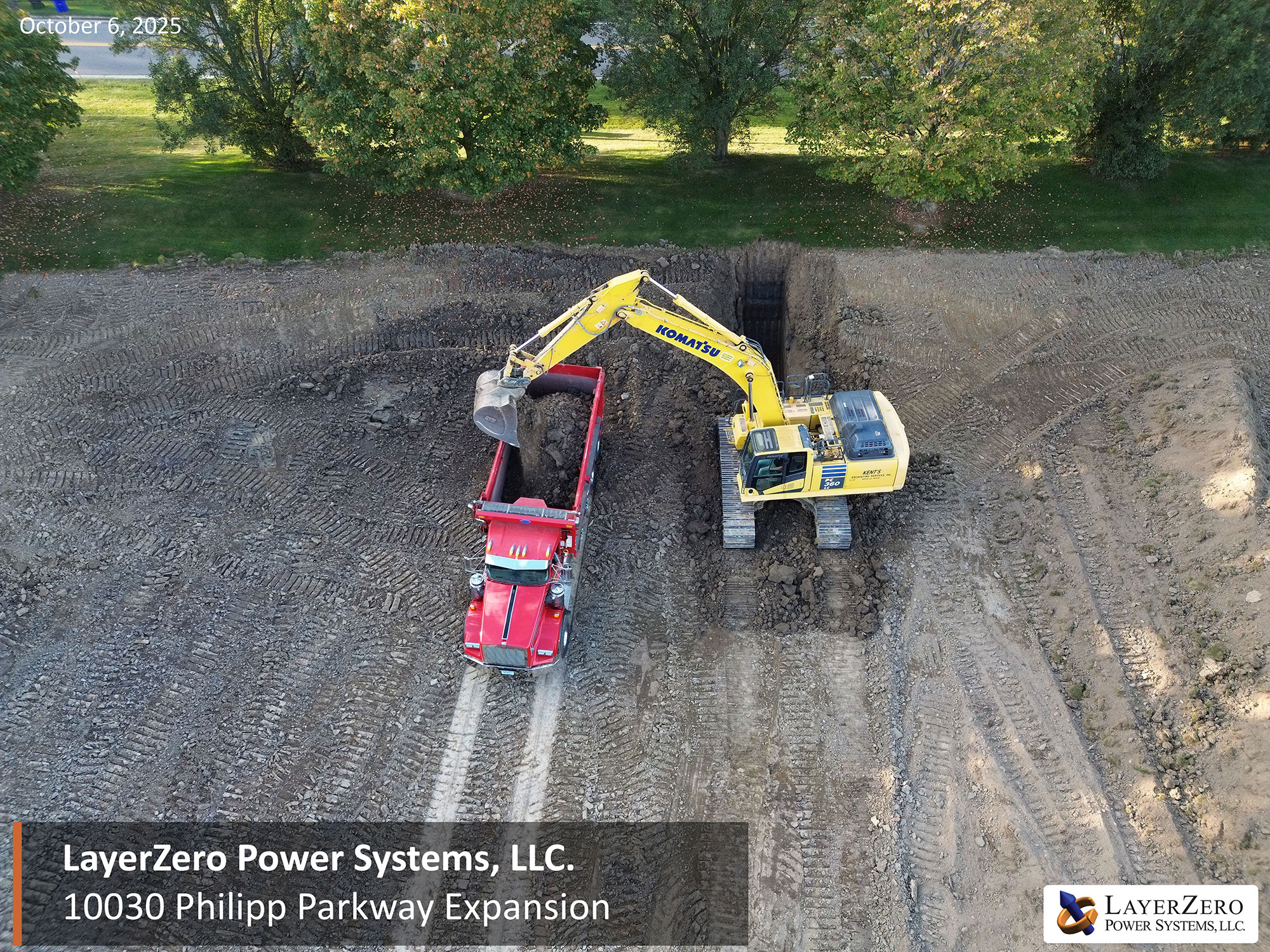 Earthmoving Accelerates Across the Expansion Site