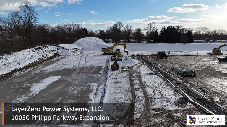 The Site Becomes a Prepared Construction Platform