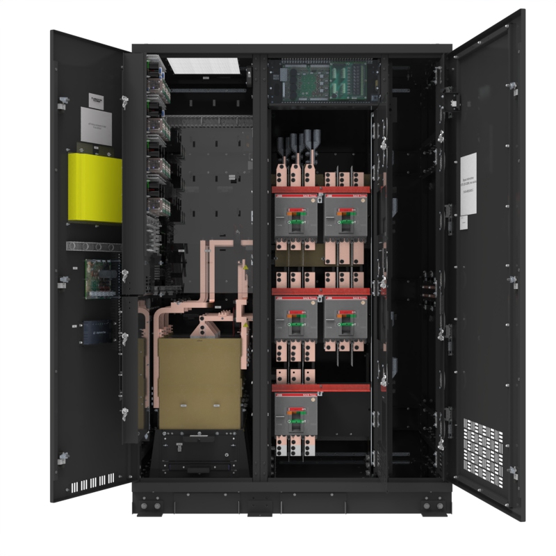 Inner deadfront doors provide an added layer of personnel protection by isolating energized components