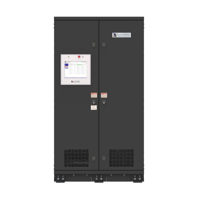 400A 480V 3-pole static transfer switch by LayerZero Power Systems