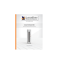 LayerZero® Series 70 ePanel HD high-density distribution panel brochure thumbnail