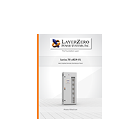 LayerZero® Series 70 eRDPFS front-service remote distribution panel brochure thumbnail